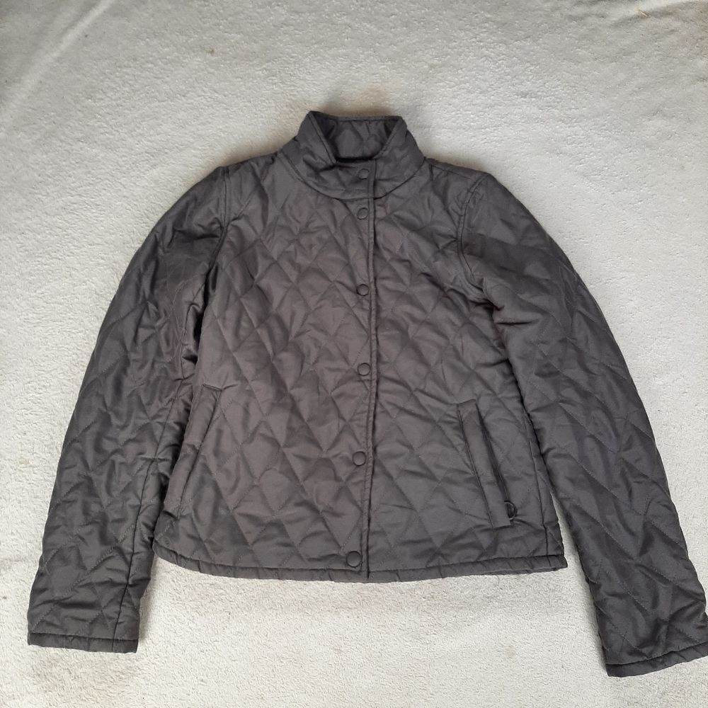 Diamond Patterned Padded Jacket Size S